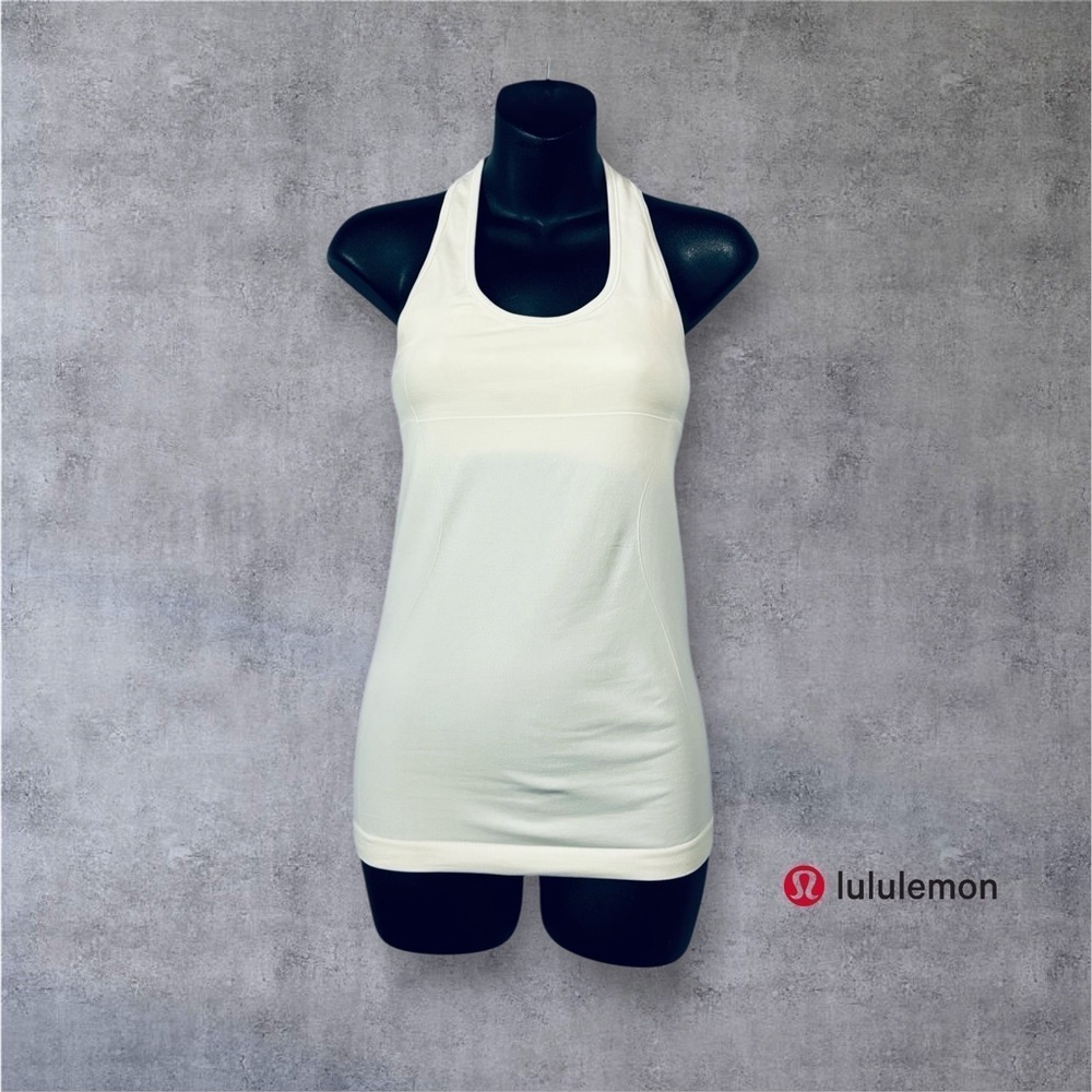 Lululemon, Racerback Tank, Size 4, Beige 🧘♀️ - Picture 1 of 10